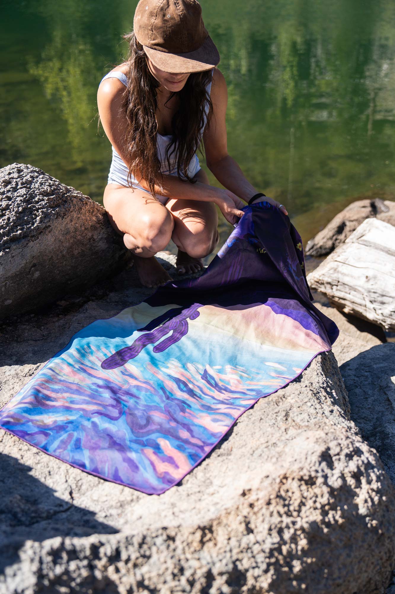 PackTowl Ultra-Absorbent Quick Drying Personal Towel - Body Desert Aire Print