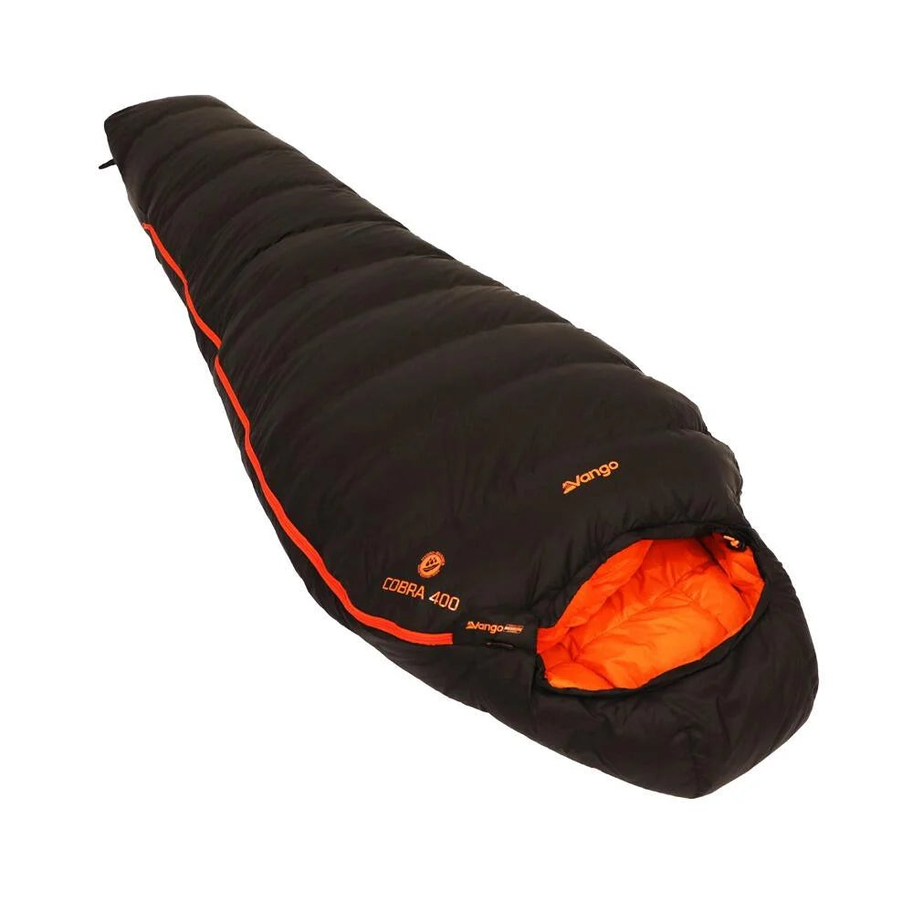 Vango Cobra 400 Down Sleeping Bag Anthracite Fresh Air Junkie