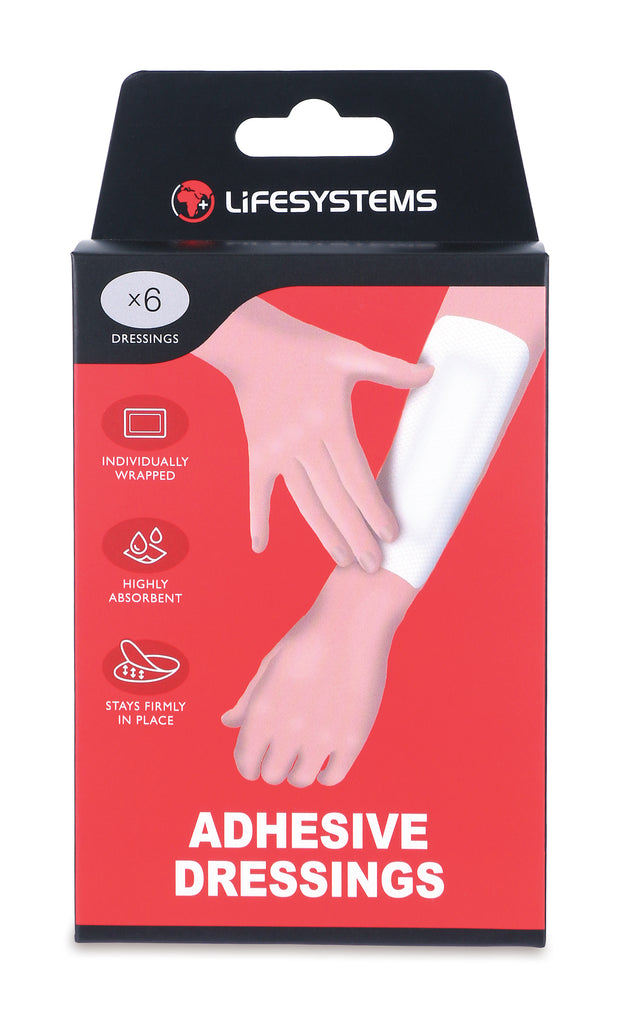 Lifesystems Adhesive Wound Dressing 15 x 9cm - 6 Pieces