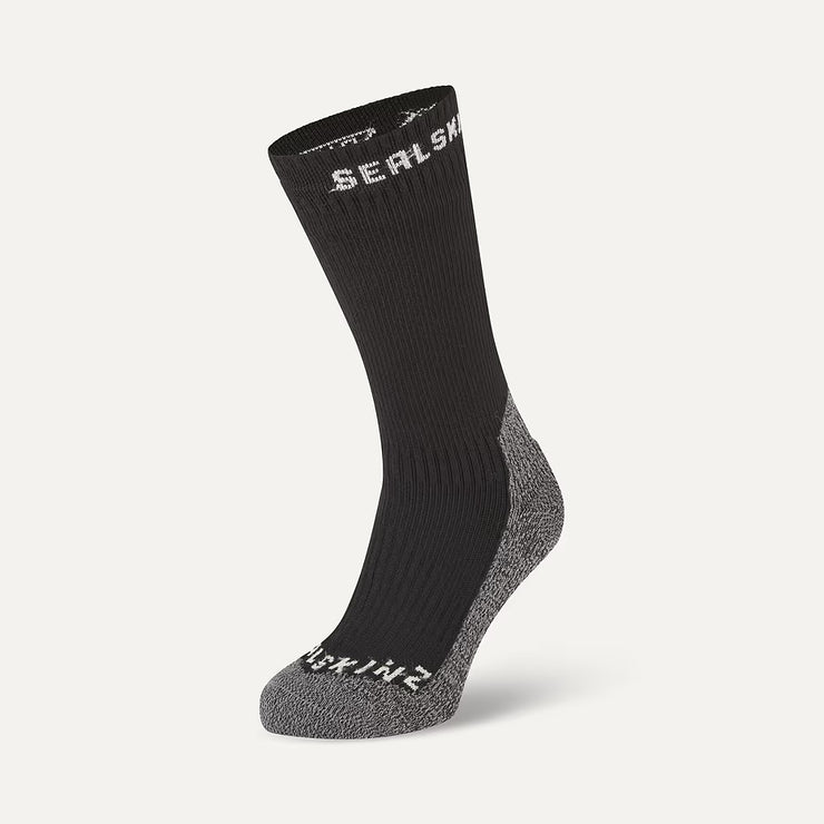 Sealskinz Stanfield Waterproof Extreme Cold Weather Mid Length Sock - Black