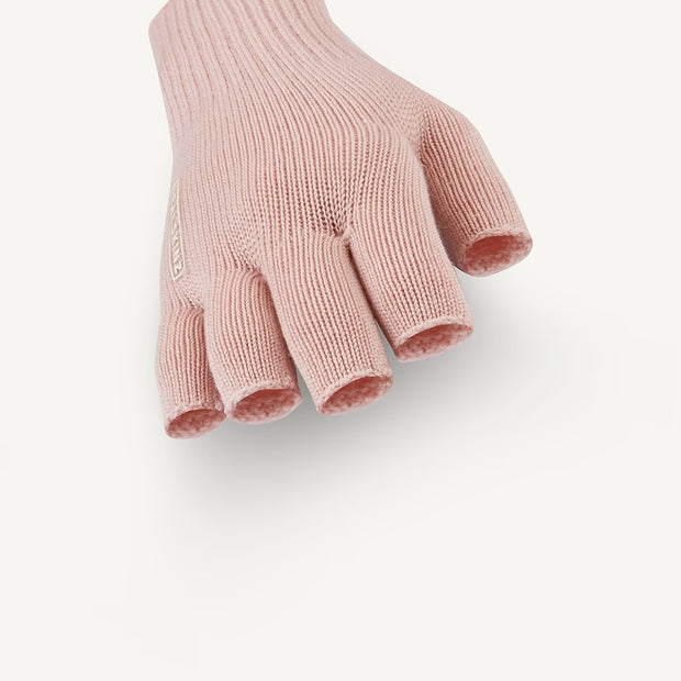 Sealskinz Thornham Merino Fingerless Glove - Pink One Size