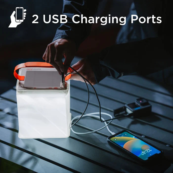LuminAID PackLite Survivor 3-in-1 Solar Lantern with Phone Charger