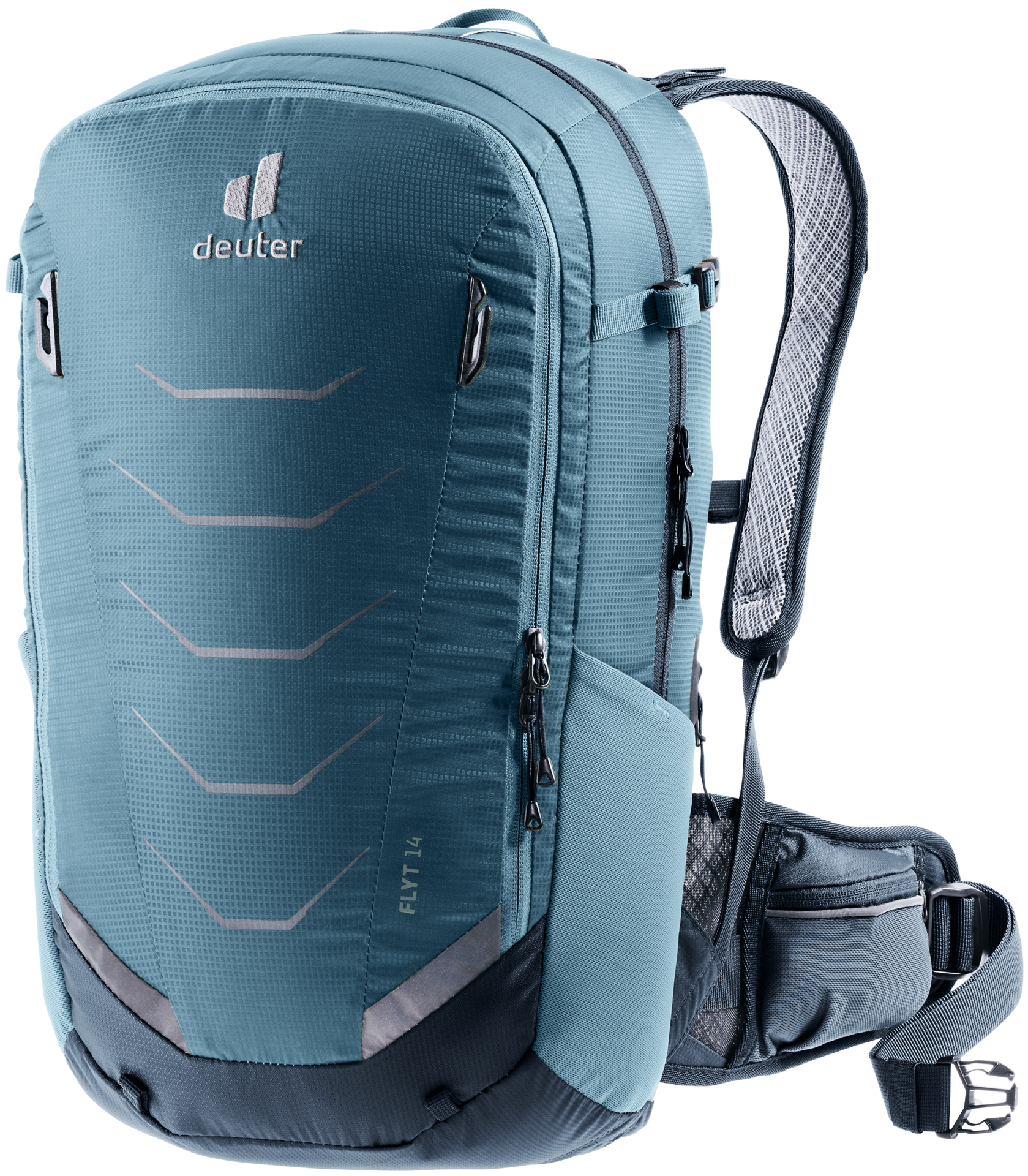 Deuter Flyt 14 Litre Back Protector Bike Backpack - Atlantic Ink
