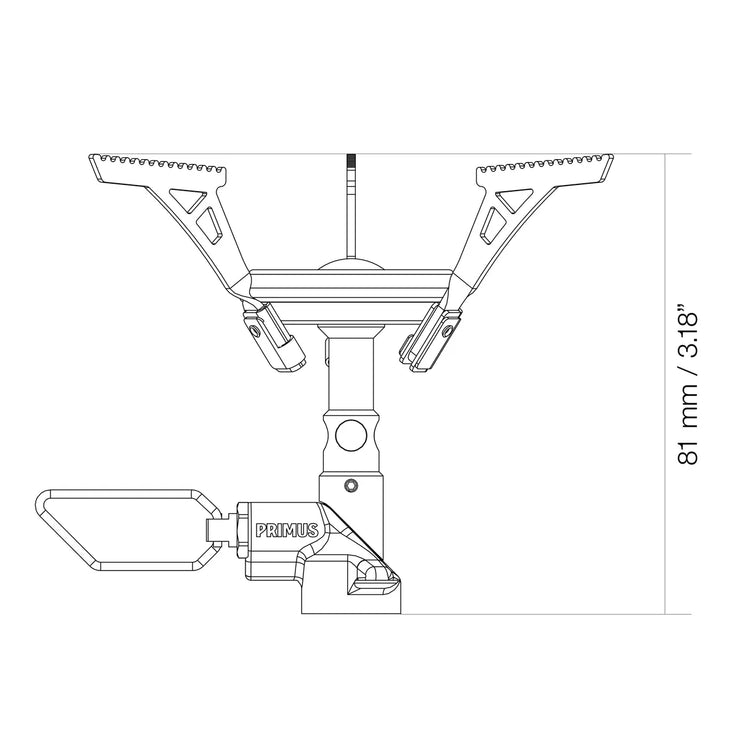 Primus Micron III Ultralight Backpacking Gas Stove