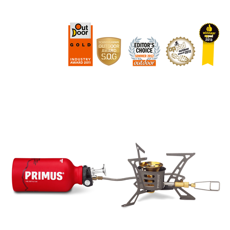 Primus Omnilite TI including Fuel Bottle and Pouch