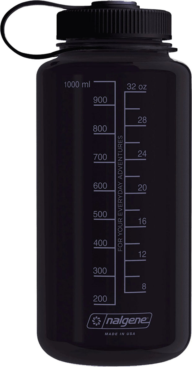 Nalgene 1 Litre Tritan Sustain Wide Mouth Bottle - Odyssey Gray