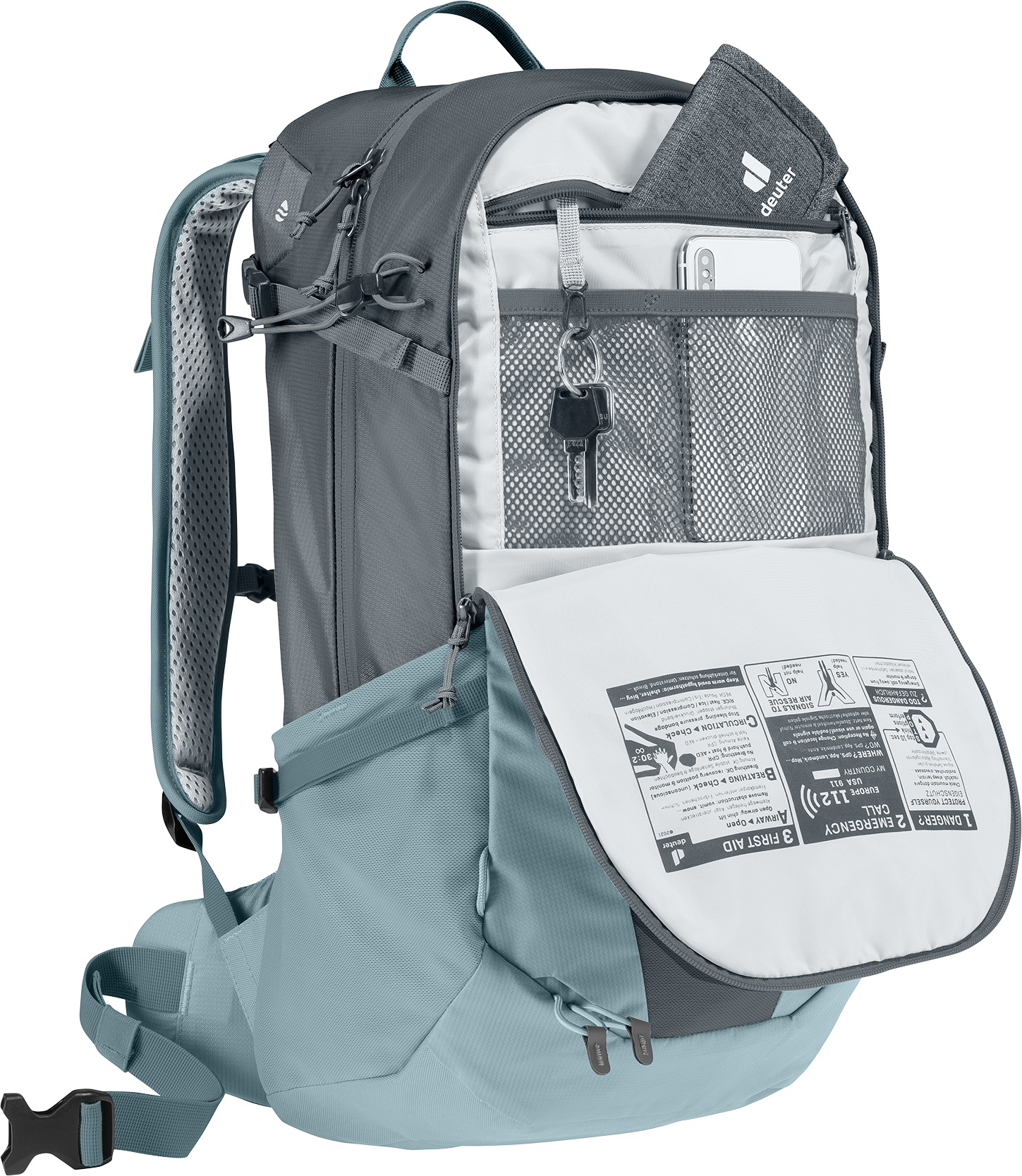 Deuter Futura 23 Hiking Backpack - Graphite Shale