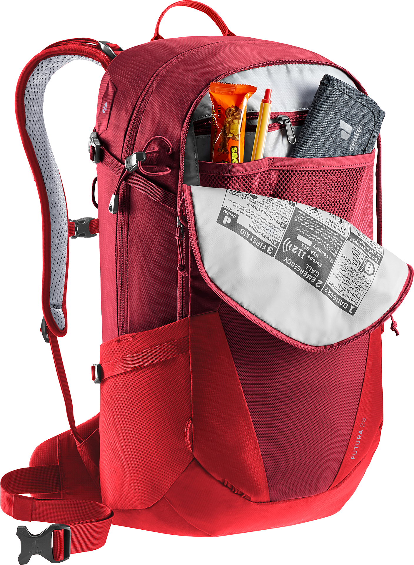 Deuter Futura 23 Hiking Backpack - Masala Cherry