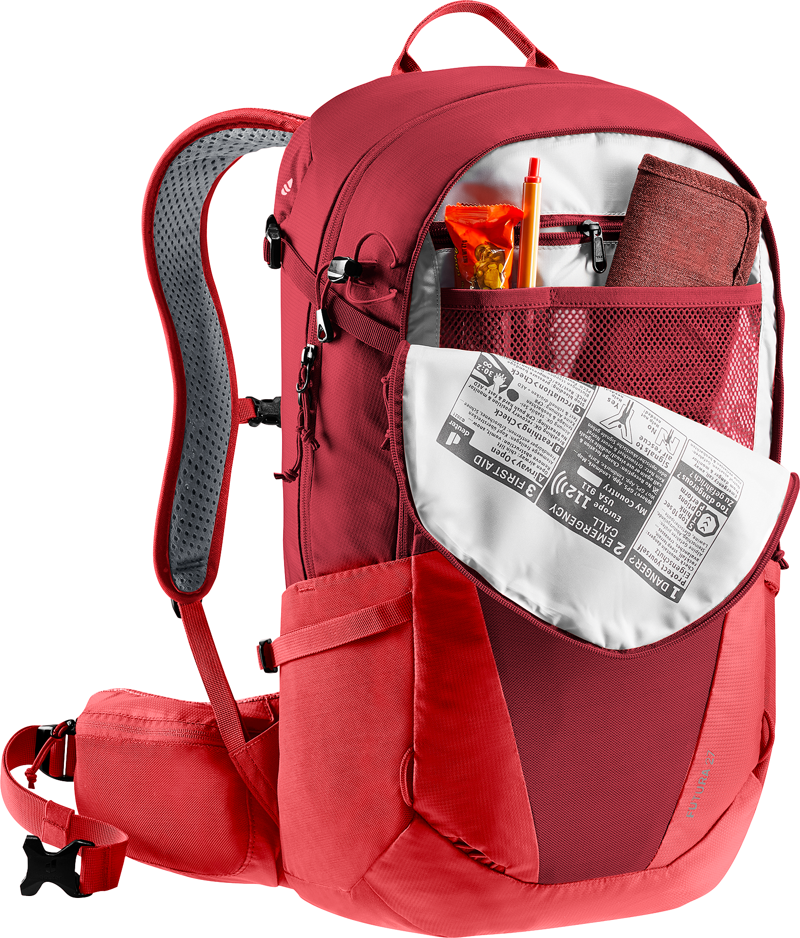 Deuter Futura 27 Hiking Backpack - Masala Cherry