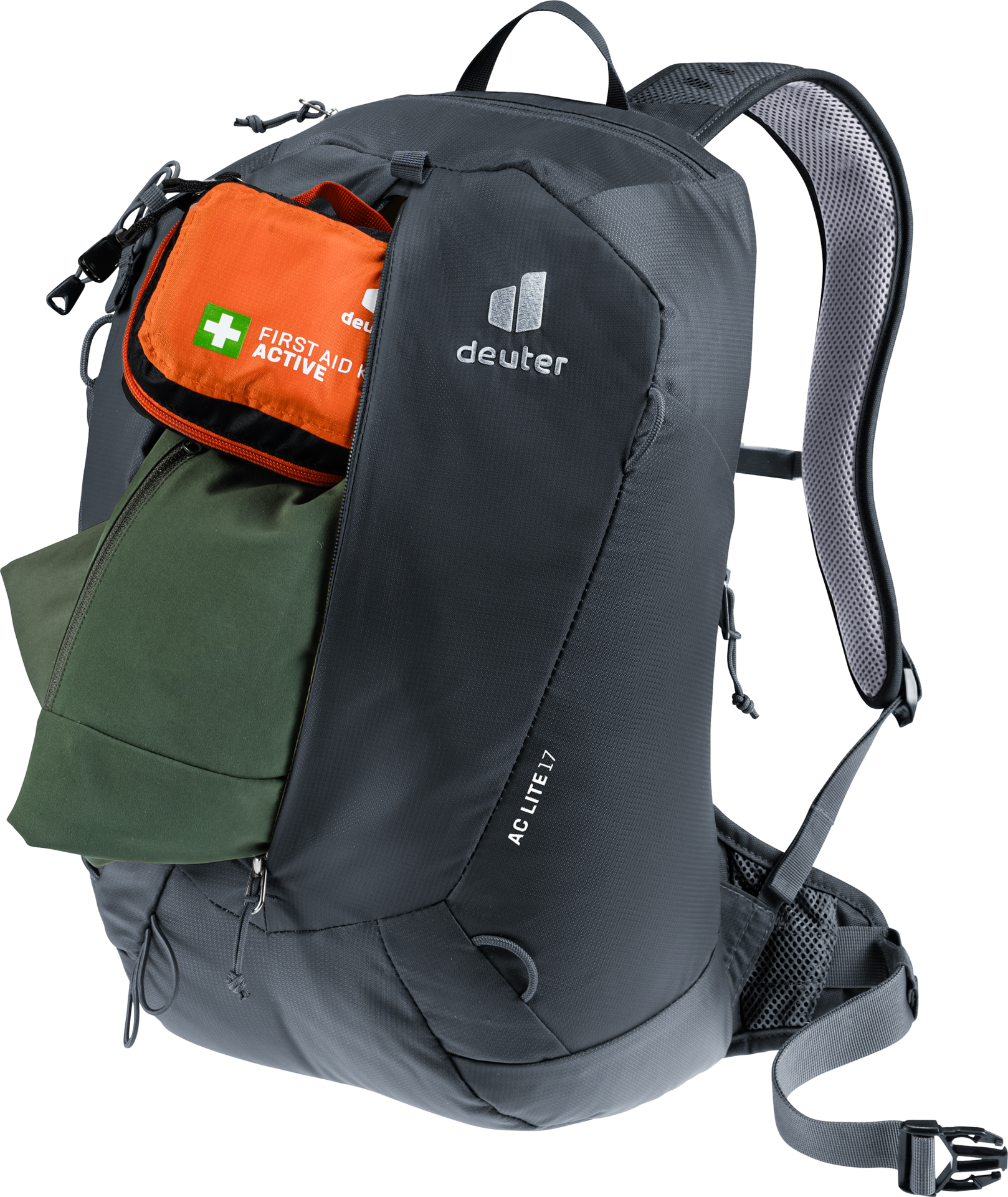 Deuter AC Lite 17 Hiking Backpack - Black
