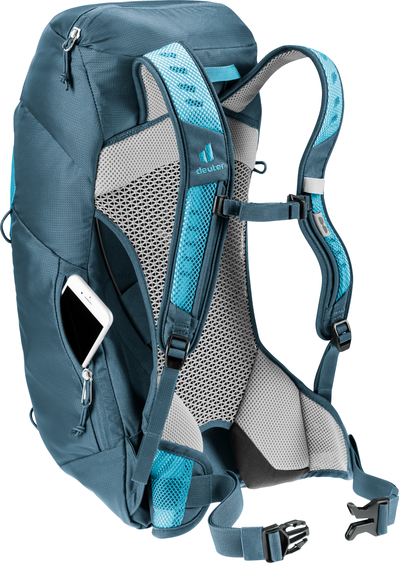 Deuter AC Lite 14 SL Women's Fit Lightweight Hiking Backpack - Lagoon Atlantic