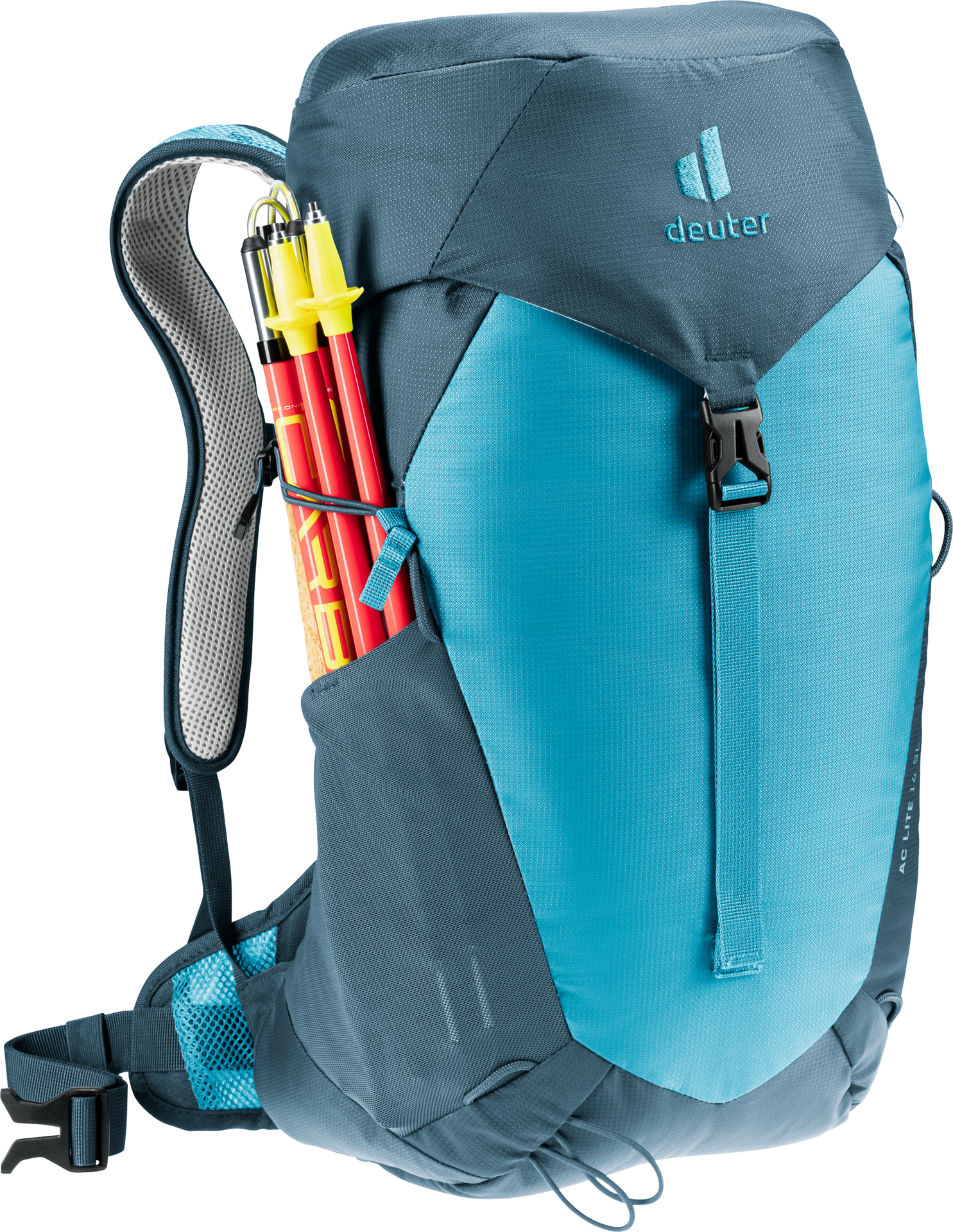 Deuter AC Lite 14 SL Women's Fit Lightweight Hiking Backpack - Lagoon Atlantic