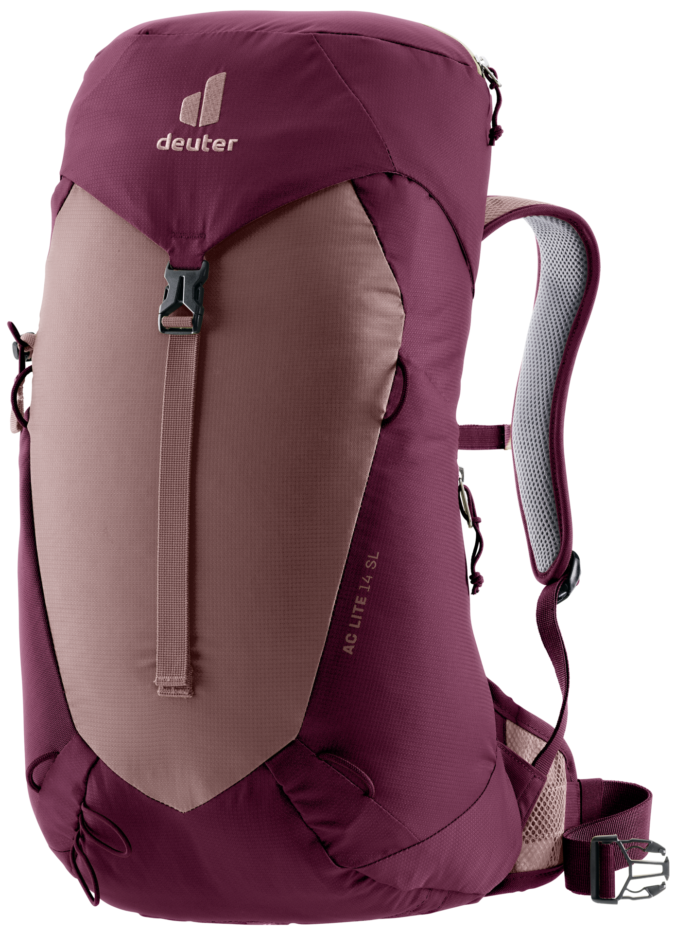 Deuter AC Lite 14 SL Women's Fit Lightweight Hiking Backpack - Ashrose Cassis