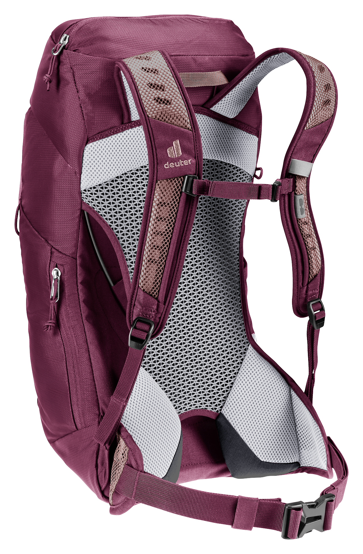 Deuter AC Lite 14 SL Women's Fit Lightweight Hiking Backpack - Ashrose Cassis
