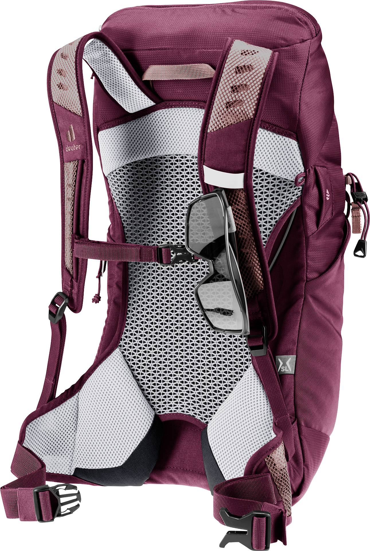 Deuter AC Lite 14 SL Women's Fit Lightweight Hiking Backpack - Ashrose Cassis