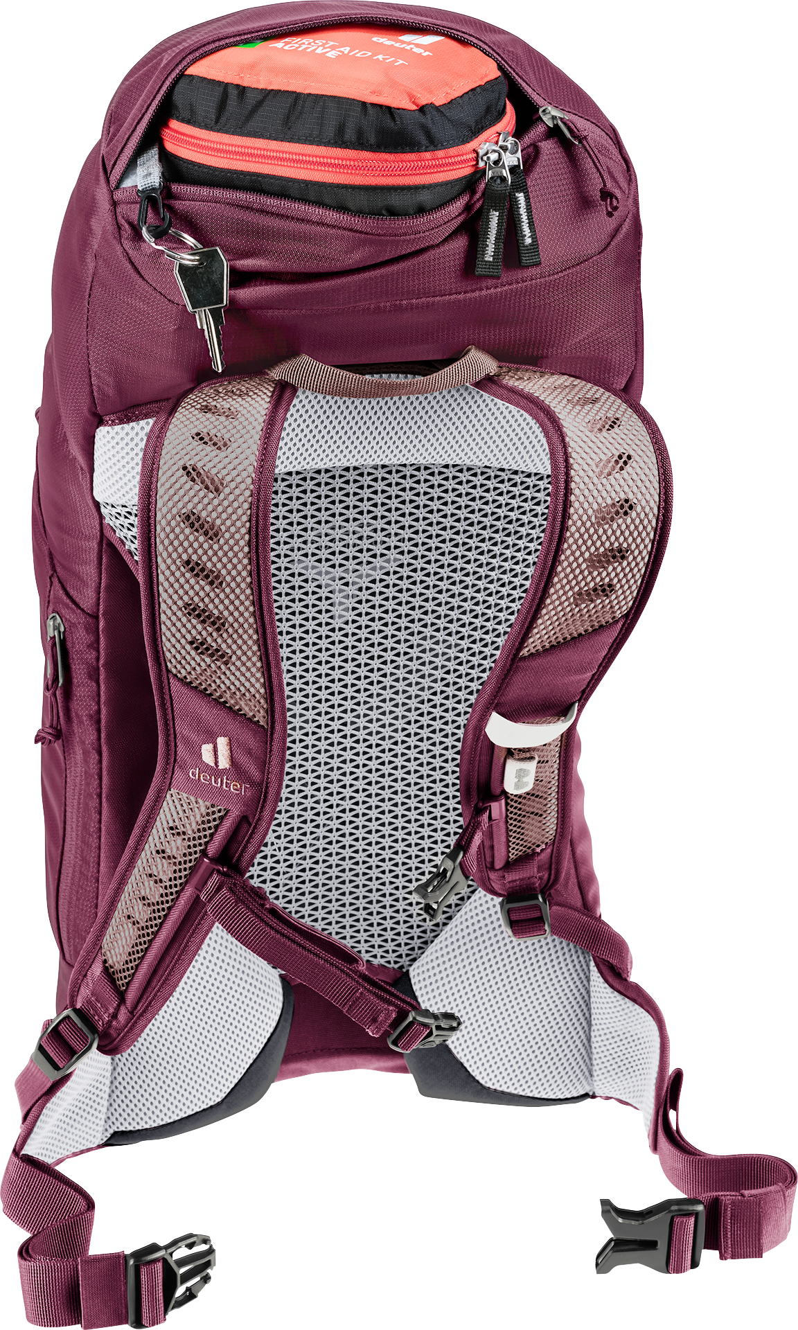 Deuter AC Lite 14 SL Women's Fit Lightweight Hiking Backpack - Ashrose Cassis