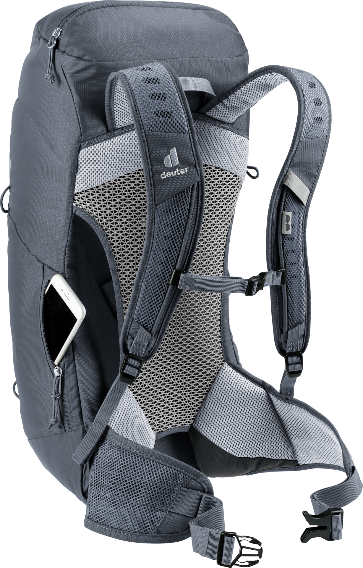 Deuter AC Lite 24 Litre Lightweight Hiking Backpack - Black