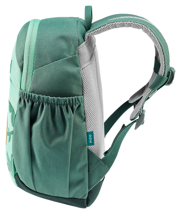 Deuter Pico Animal Theme Kids Padded 5 Litre Backpack - Sloth Spearmint Green