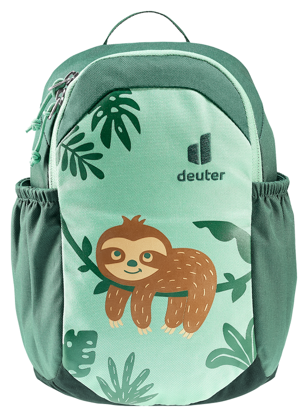 Deuter Pico Animal Theme Kids Padded 5 Litre Backpack - Sloth Spearmint Green