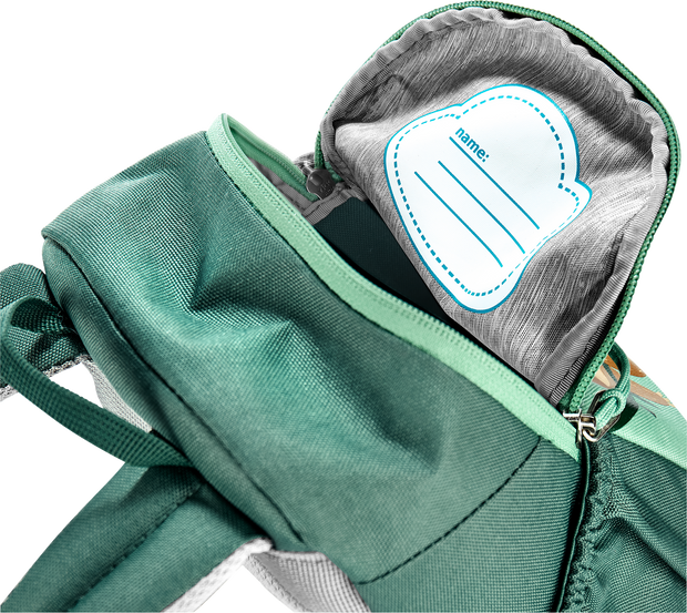 Deuter Pico Animal Theme Kids Padded 5 Litre Backpack - Sloth Spearmint Green