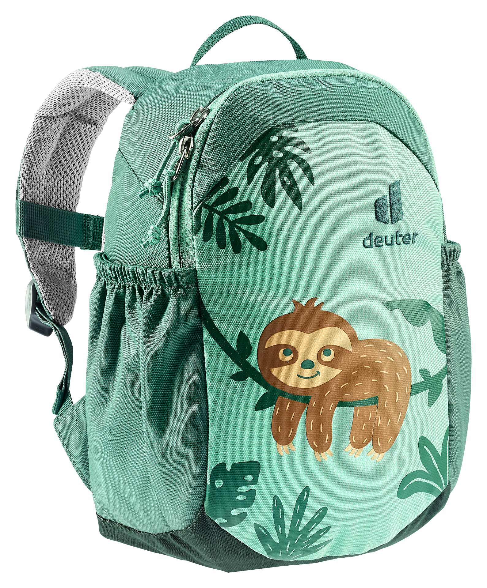 Deuter Pico Animal Theme Kids Padded 5 Litre Backpack - Sloth Spearmint Green