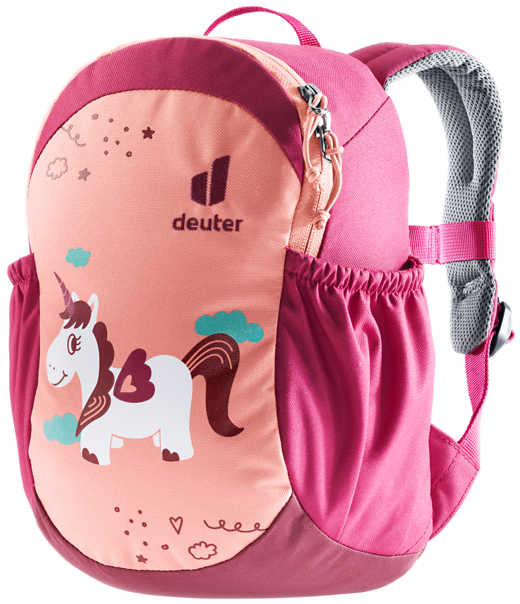 Deuter Pico Animal Theme Kids Padded 5 Litre Backpack - Unicorn Bloom Ruby