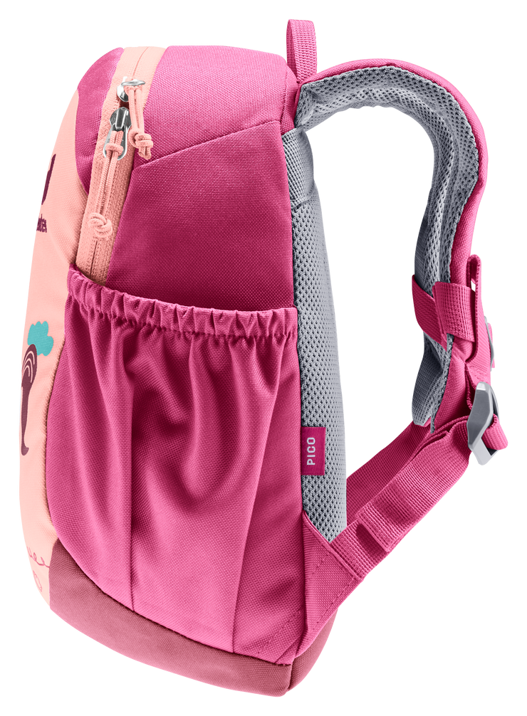 Deuter Pico Animal Theme Kids Padded 5 Litre Backpack - Unicorn Bloom Ruby