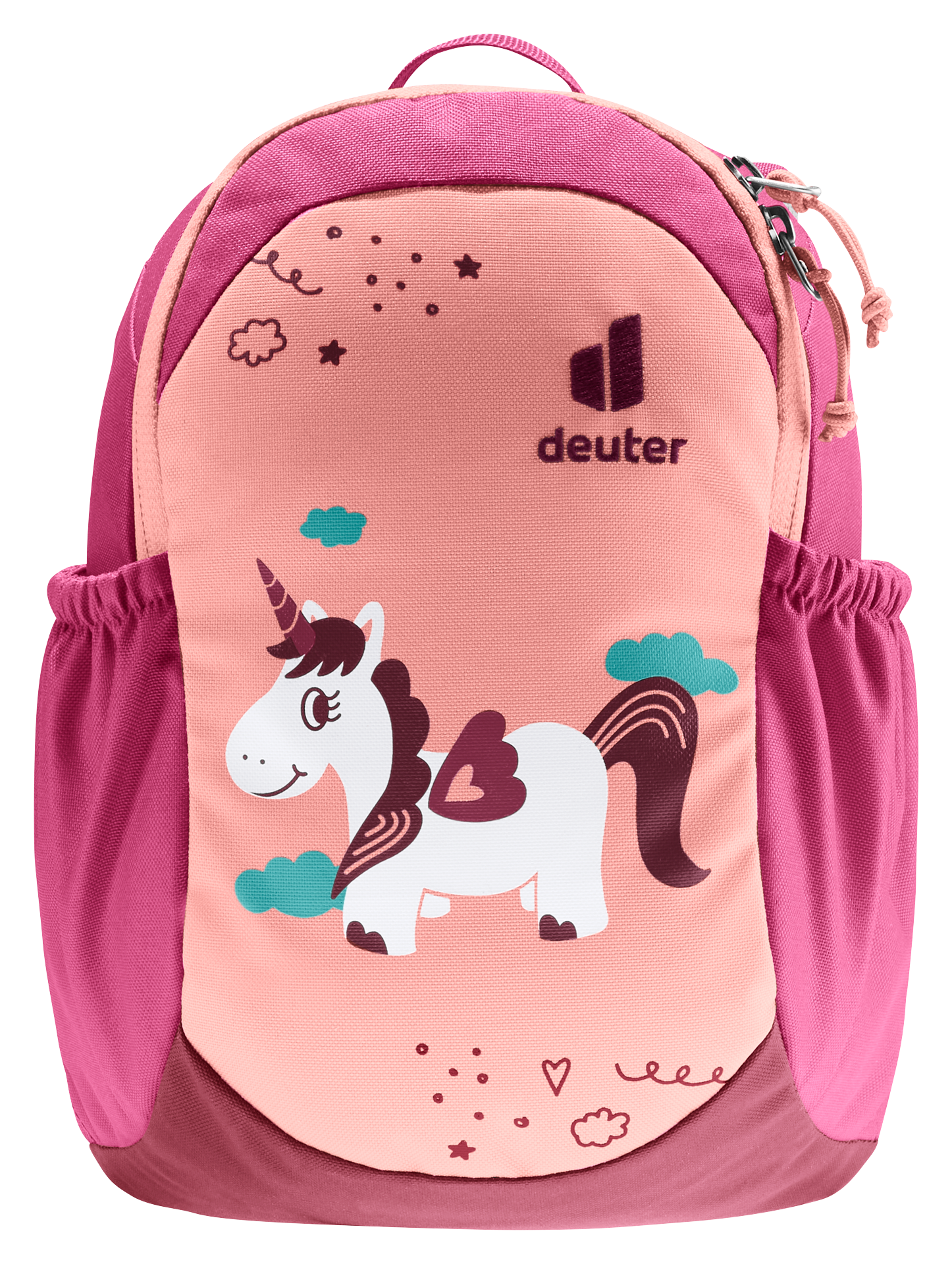 Deuter Pico Animal Theme Kids Padded 5 Litre Backpack - Unicorn Bloom Ruby
