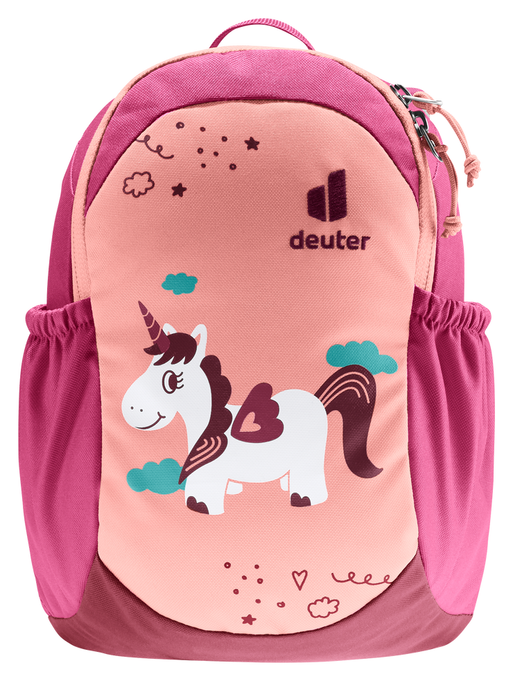 Deuter Pico Animal Theme Kids Padded 5 Litre Backpack - Unicorn Bloom Ruby