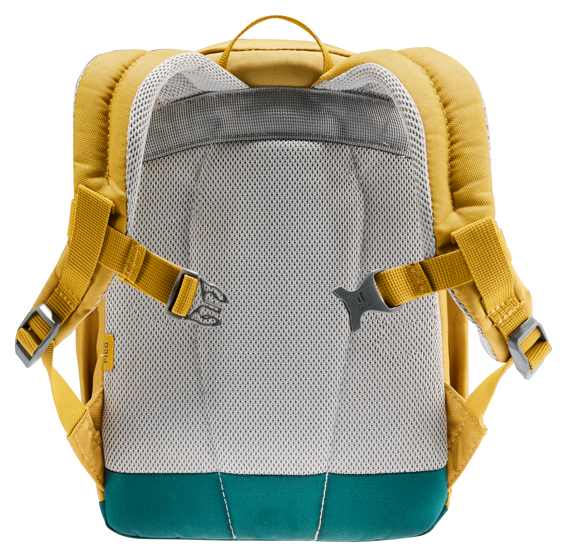 Deuter Animal Pico Theme Kids Padded 5 Litre Backpack - Dinosaur Corn Tumeric