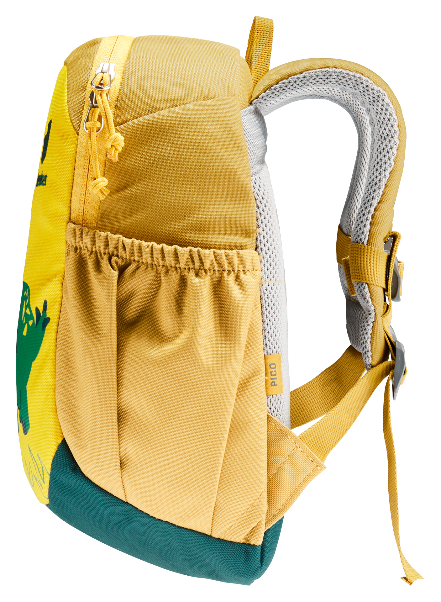 Deuter Animal Pico Theme Kids Padded 5 Litre Backpack - Dinosaur Corn Tumeric