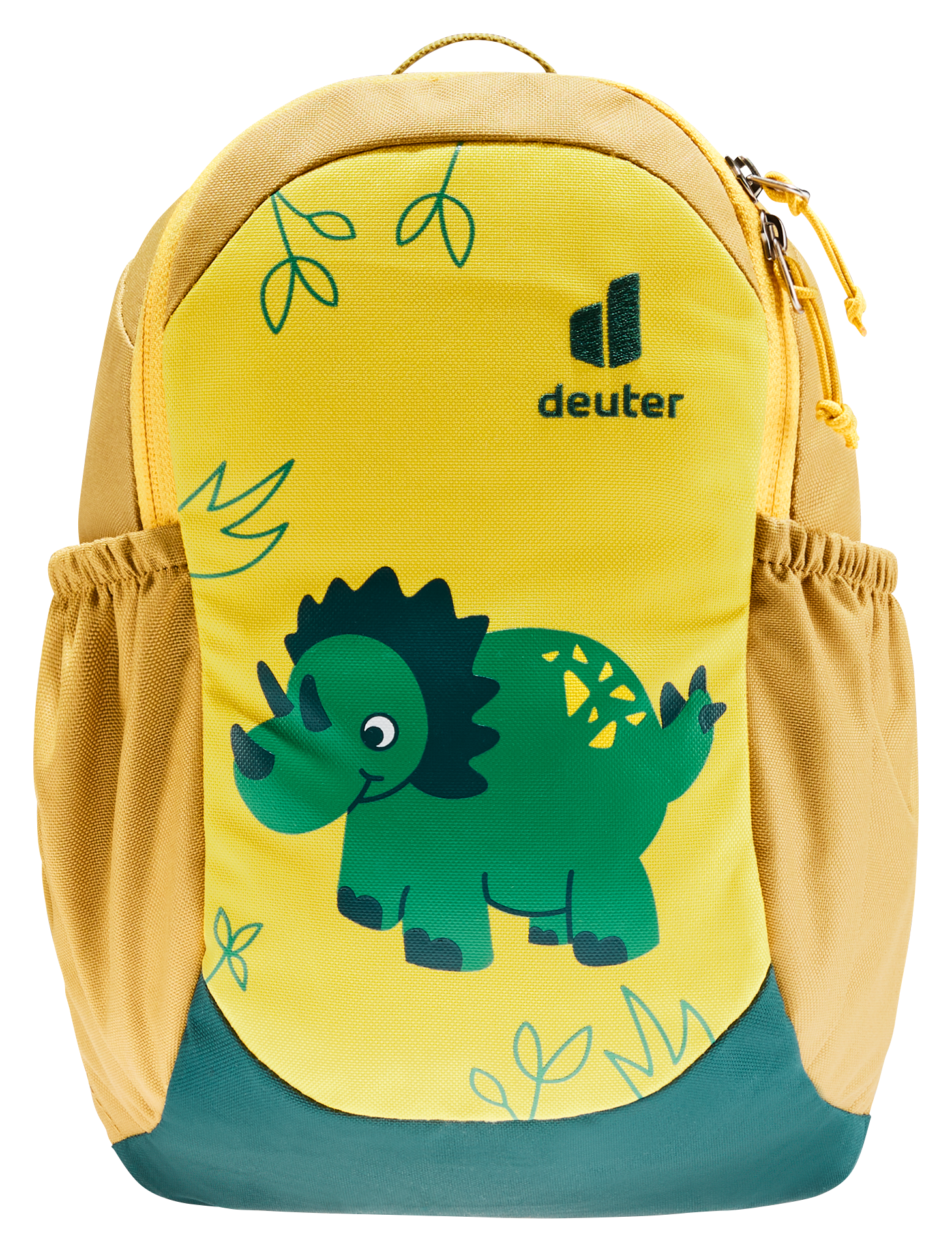 Deuter Animal Pico Theme Kids Padded 5 Litre Backpack - Dinosaur Corn Tumeric