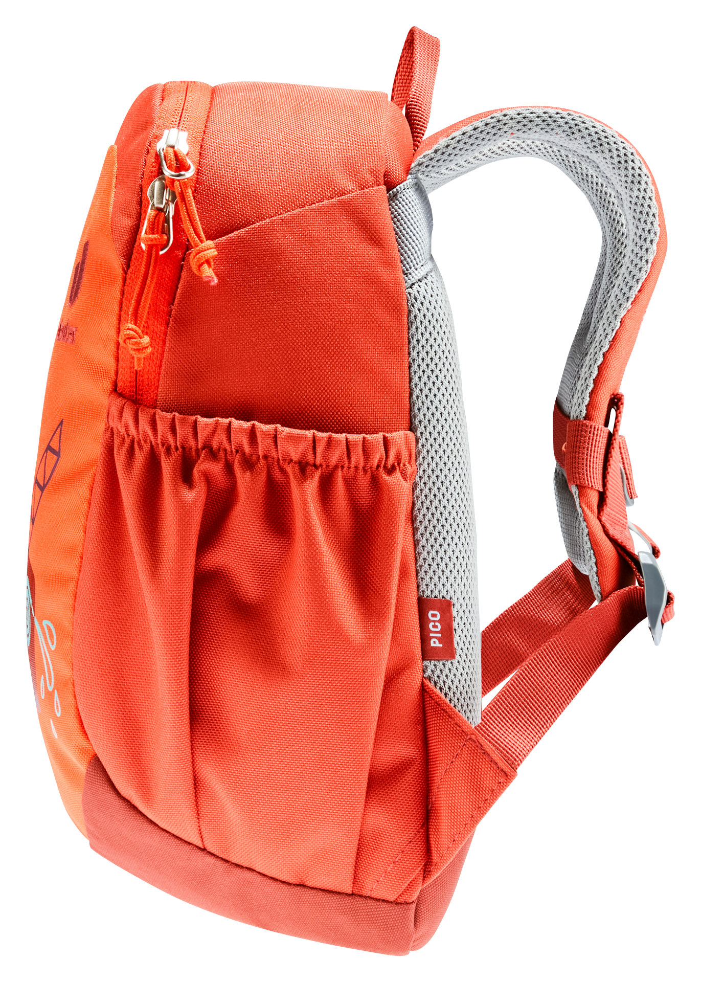 Deuter Pico Theme Kids Padded 5 Litre Backpack - Fire Engine Papaya Lava