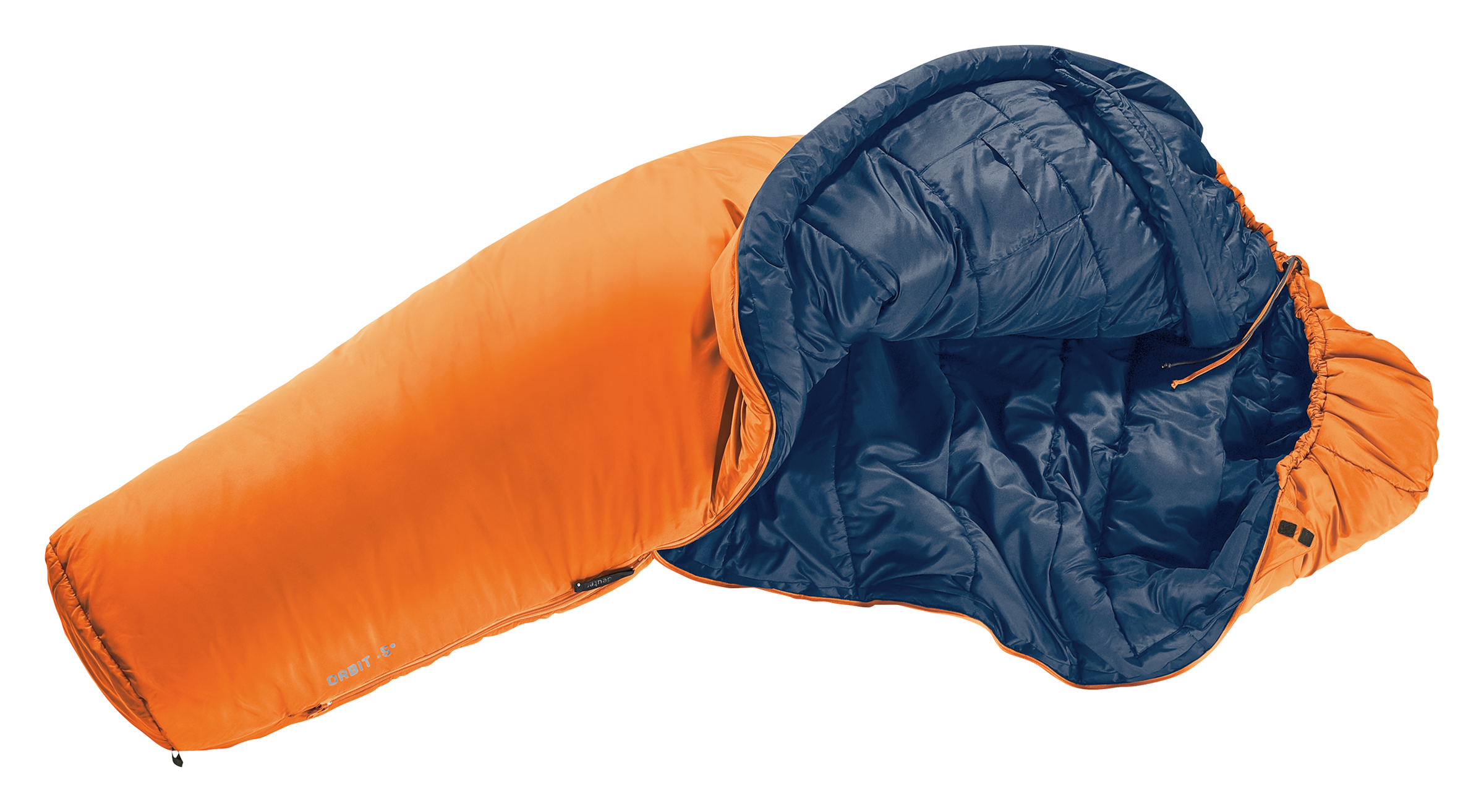Deuter Orbit -5° Synthetic Sleeping Bag - Chestnut Ink