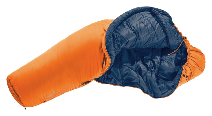 Deuter Orbit -5° Synthetic Sleeping Bag - Chestnut Ink