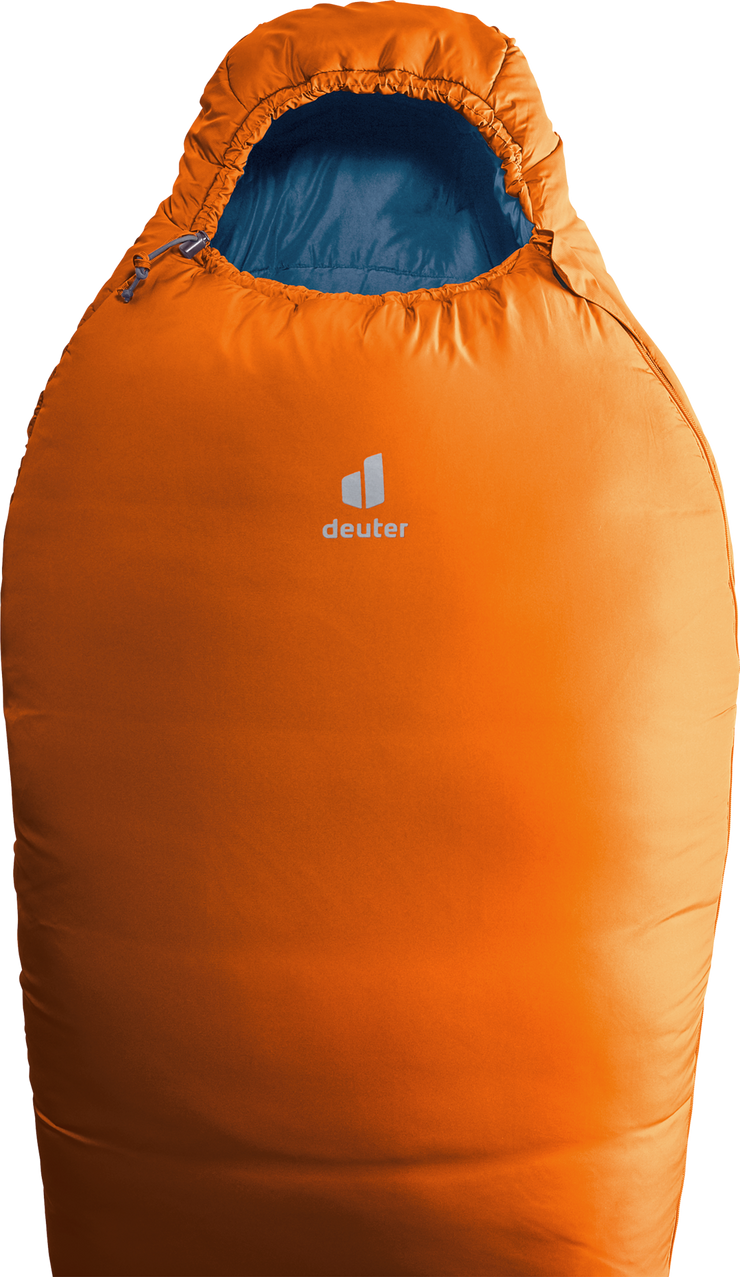 Deuter Orbit -5° Synthetic Sleeping Bag - Chestnut Ink
