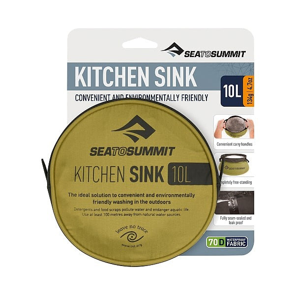Sea To Summit Kitchen Sink - 10 Litres Green