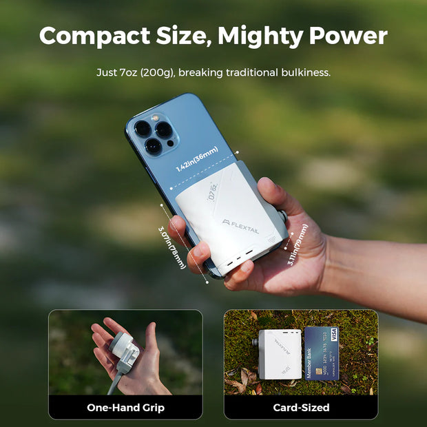 Flextail Tiny Shower - World's Smallest Instant Portable Powerful Shower