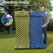 Night Cat Inflatable Sleeping Air Pad with Pillow