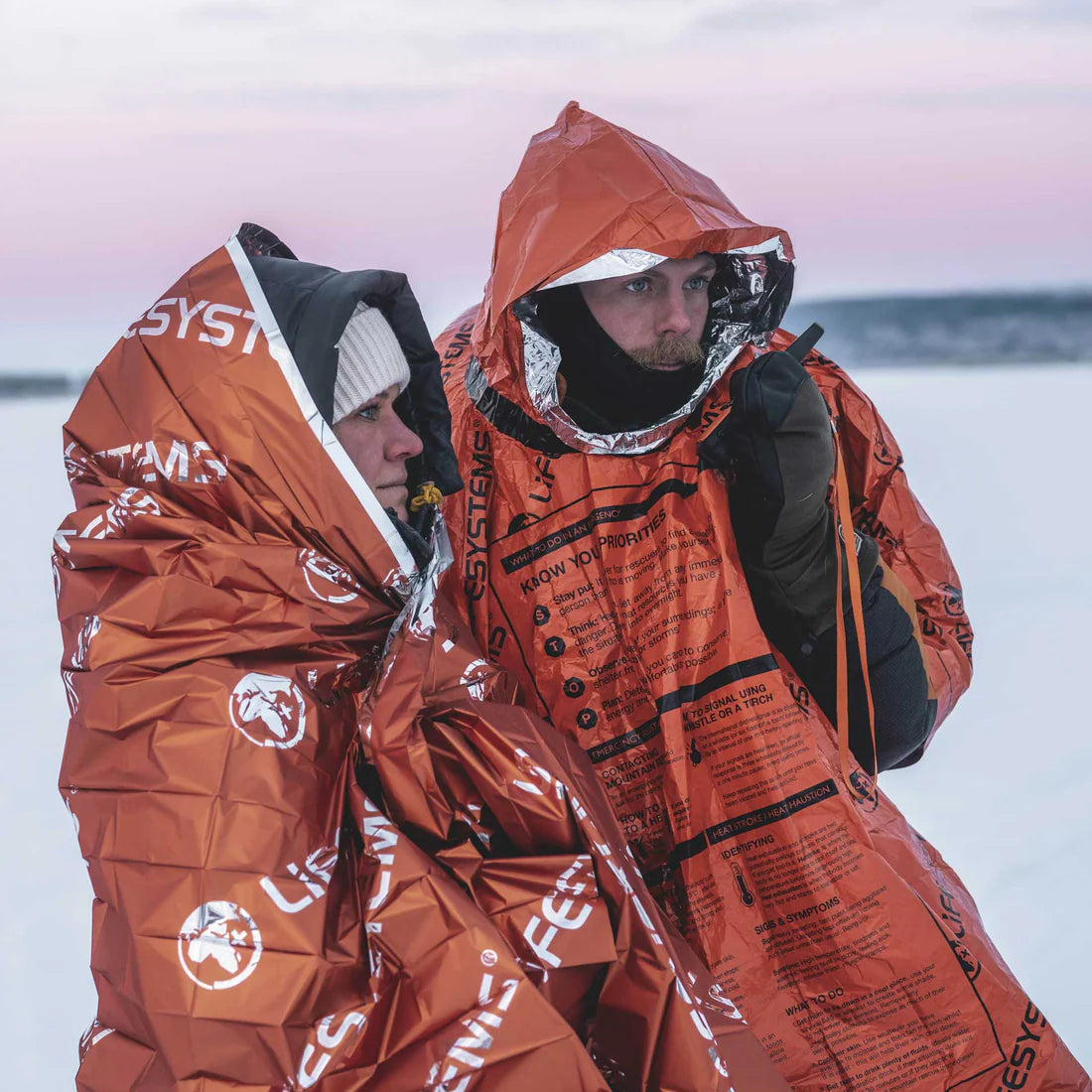 Lifesystems Thermal Emergency Blanket - Orange