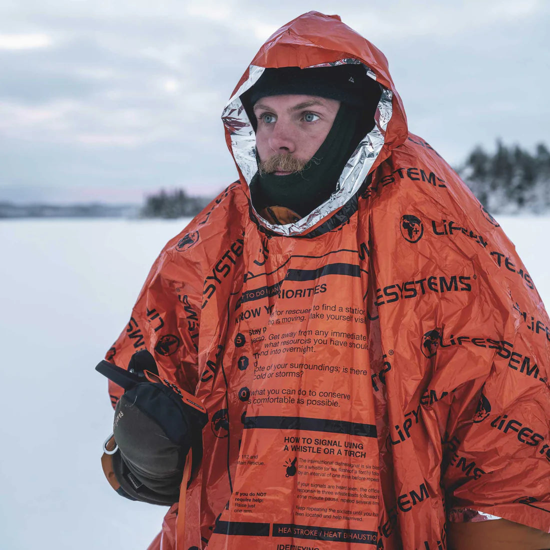 Lifesystems Heatshield Emergency Poncho - Orange