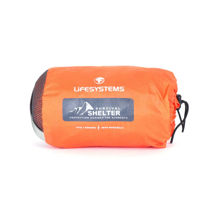 Lifesystems Survival Shelter 1 Person - Orange