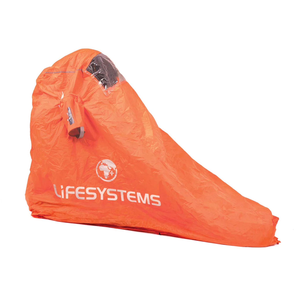 Lifesystems Survival Shelter オレンジ Lifesystems Survival Shelter 1 Person - Orange – Fresh Air Junkie