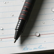 Rite In The Rain All Weather Pen Black R-93R - Red Ink