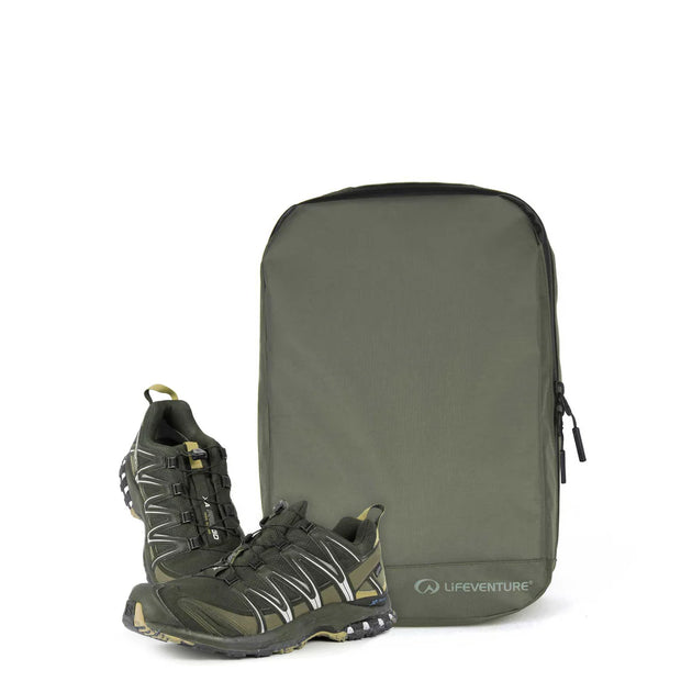 Lifeventure Storm Cube Walking Shoe Bag - Green