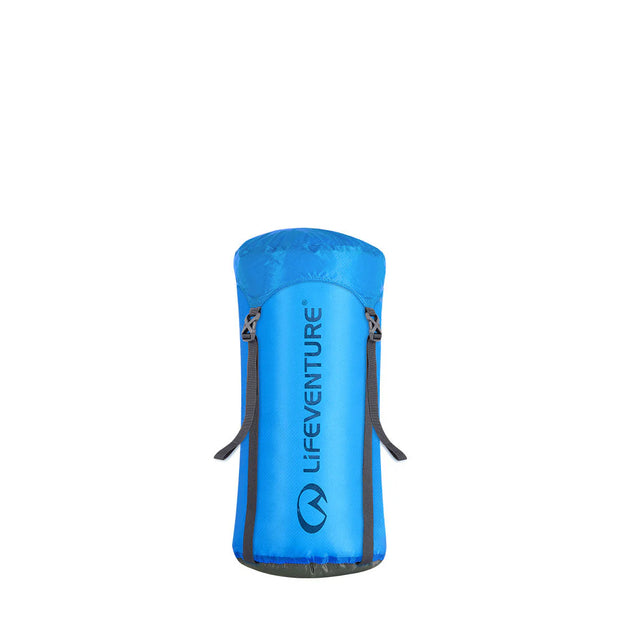 Lifeventure Ultralight Water Resistant Compression Sack - 10 Litres Blue