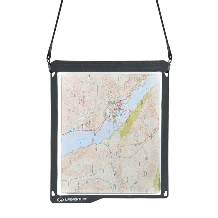 Lifeventure Waterproof Map Case - Grey