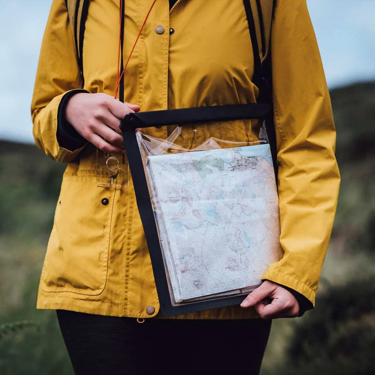 Lifeventure Waterproof Map Case - Grey