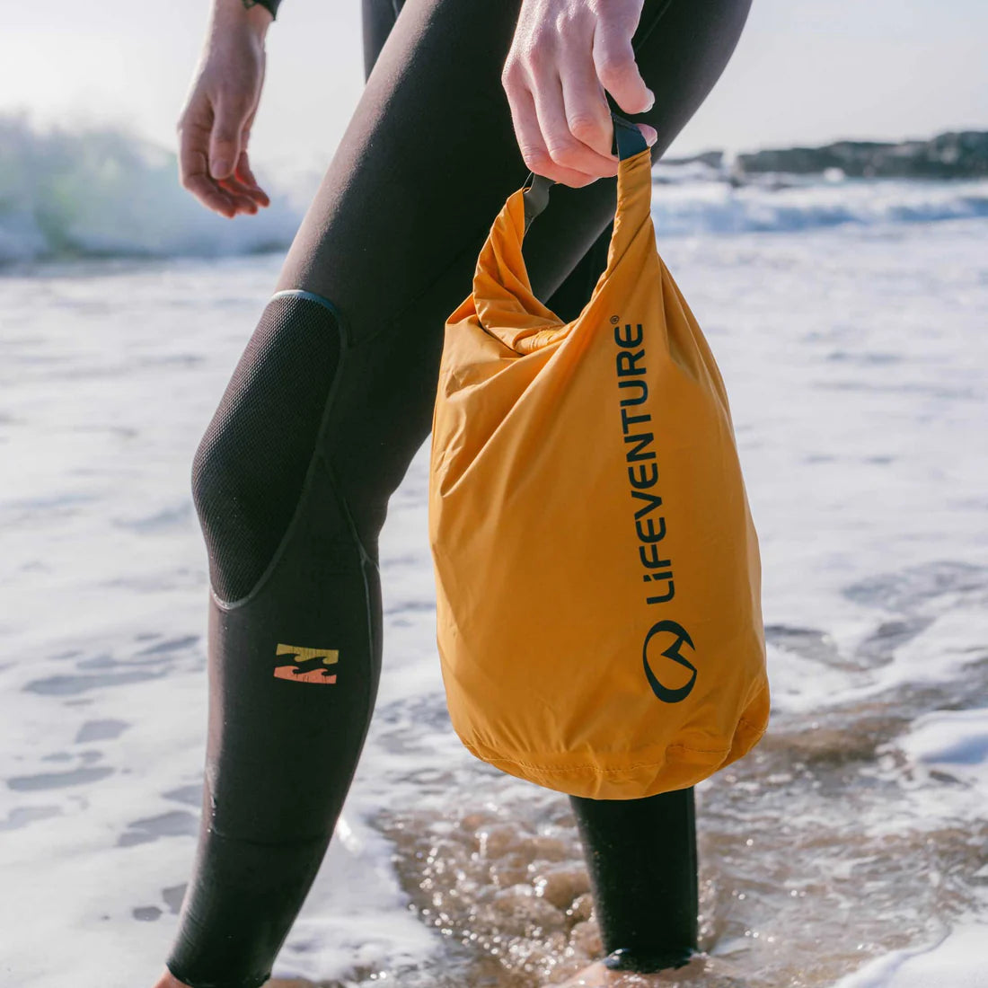 Lifeventure Stormlight Waterproof Dry Bags - 2 Litres Yellow