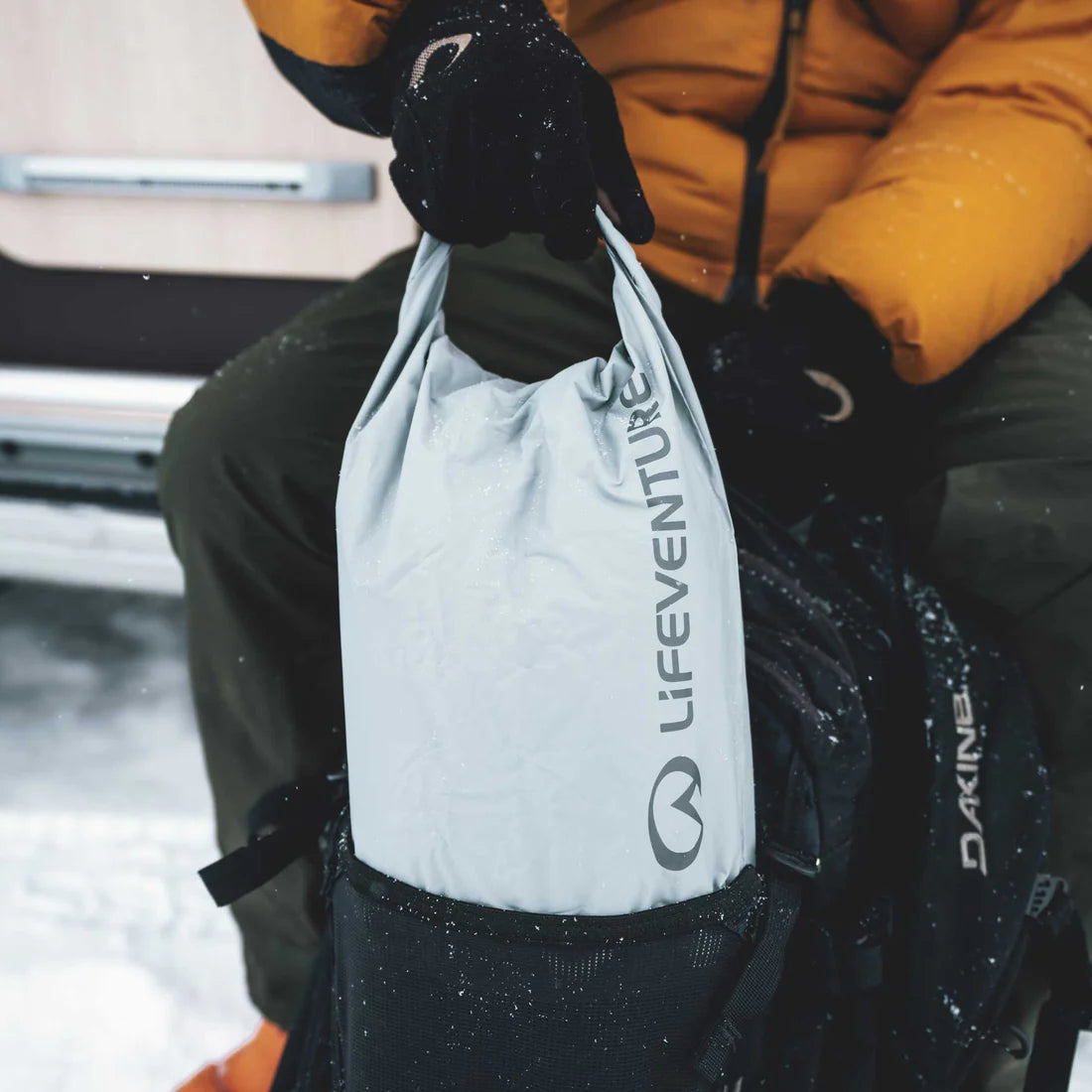 Lifeventure Stormlight Waterproof Dry Bags - 5 Litres Grey